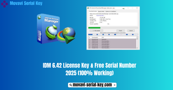 IDM 6.42 License Key & Free Serial Number 2025 (100% Working)