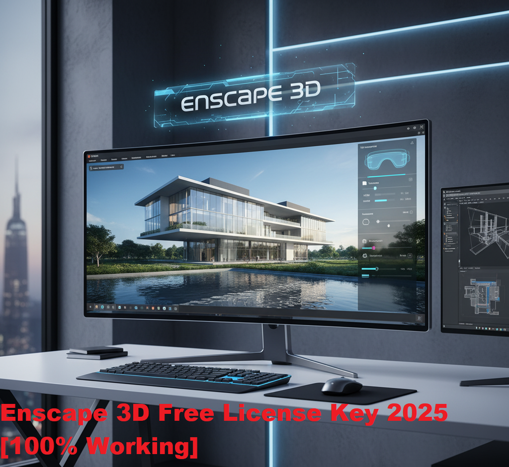 Enscape 3D Free License Key 2025 [100% Working]